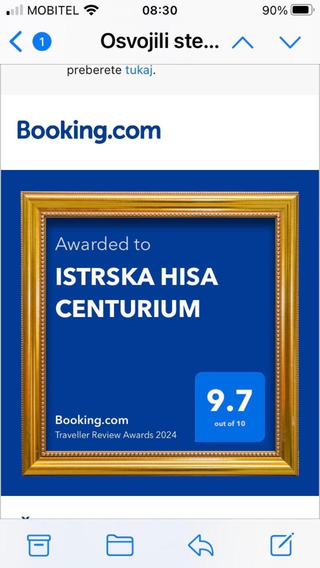Istrska Hisa Centurium Villa Marezige Buitenkant foto